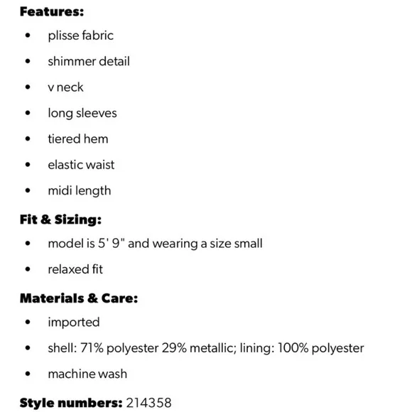 Maurices Plisse Elegant Green Tiered Sparkle Women's Dress - Picture 2 of 2